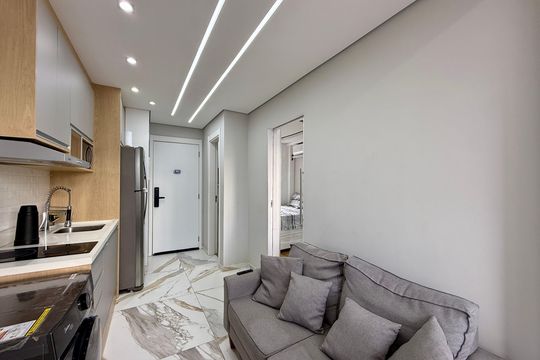 Sala de kitnet/studio para alugar com 1 quarto, 25m² em Vila Andrade, São Paulo