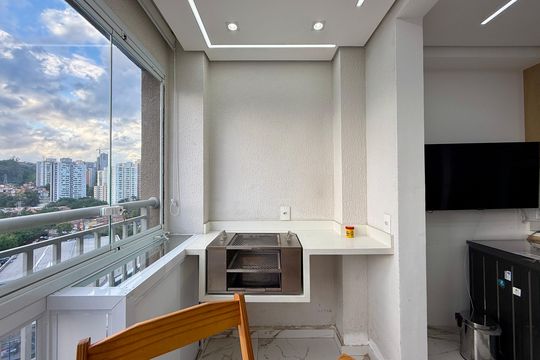 Sacada de kitnet/studio para alugar com 1 quarto, 25m² em Vila Andrade, São Paulo