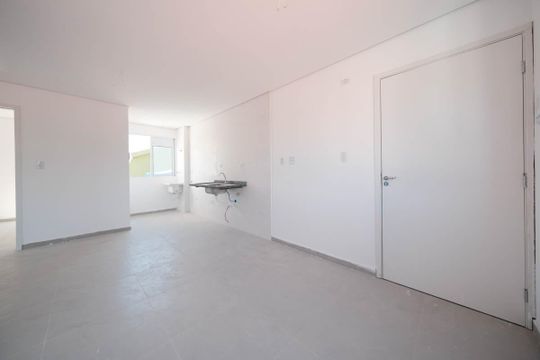 Sala/Cozinha de apartamento à venda com 2 quartos, 41m² em Cidade Patriarca, São Paulo