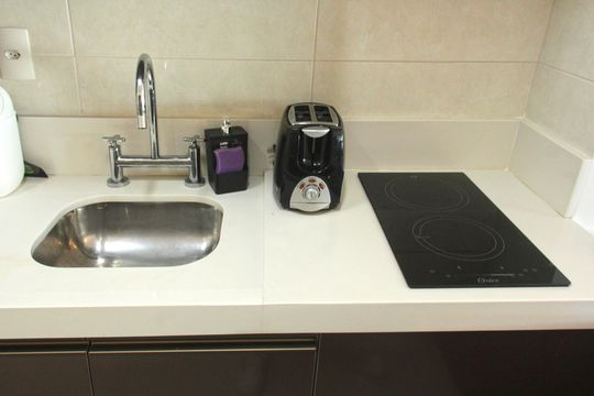Cozinha e Área de Serviço de apartamento para alugar com 1 quarto, 106m² em Aparecida, Santos