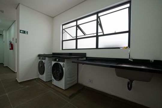 Lavanderia de kitnet/studio para alugar com 1 quarto, 18m² em Vila Mariana, São Paulo