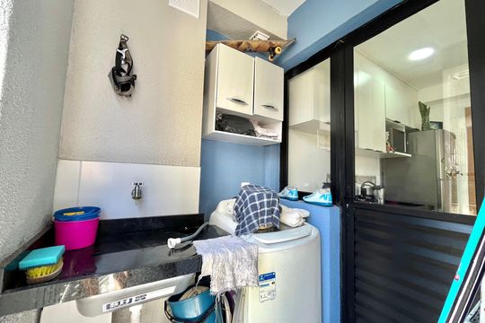 Área de Serviço de apartamento à venda com 2 quartos, 39m² em Jardim Oriental, São Paulo