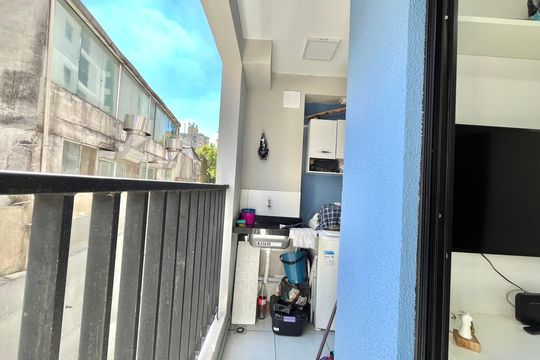 Varanda de apartamento à venda com 2 quartos, 39m² em Jardim Oriental, São Paulo
