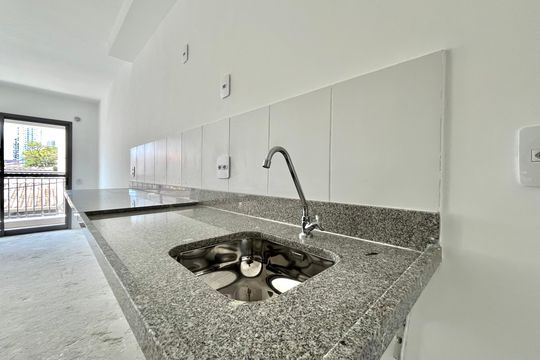 Cozinha de apartamento à venda com 1 quarto, 40m² em Vila Santa Catarina, São Paulo