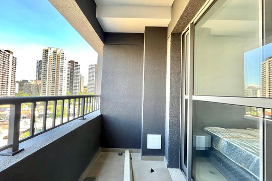 Varanda de kitnet/studio à venda com 1 quarto, 25m² em Vila Mascote, São Paulo