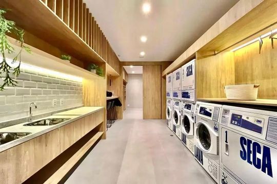 Área comum de kitnet/studio à venda com 1 quarto, 25m² em Vila Mascote, São Paulo