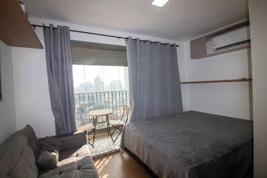 Kitnet/Studio à venda com 1 quarto, 25m² em Santo Amaro, São Paulo