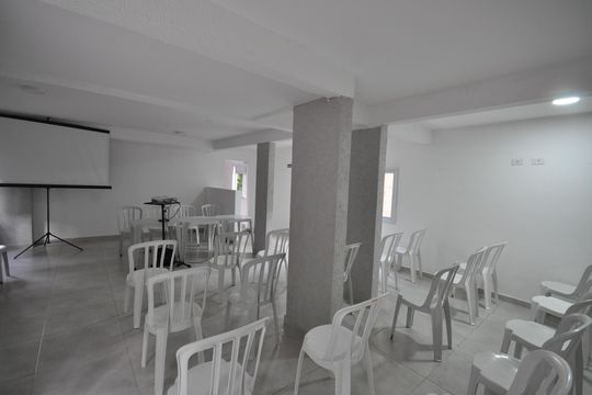 Área comum - Salão de festas de apartamento à venda com 2 quartos, 51m² em Vila Irmaos Arnoni, São Paulo