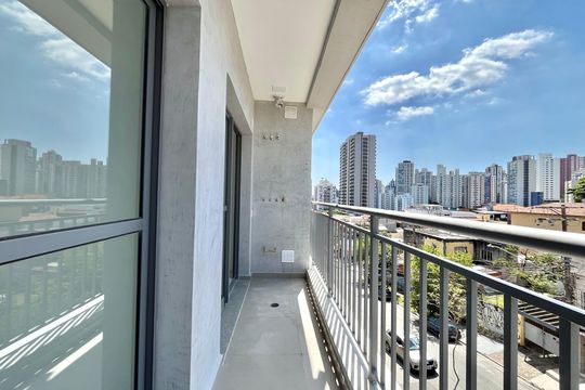 Varanda de apartamento à venda com 1 quarto, 35m² em Vila Santa Catarina, São Paulo