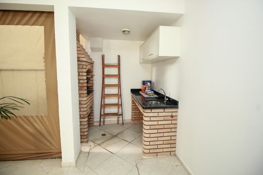 Churrasqueira de casa à venda com 3 quartos, 240m² em Jardim, Santo André
