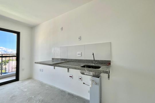 Cozinha de apartamento à venda com 1 quarto, 40m² em Vila Santa Catarina, São Paulo