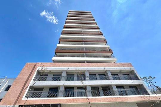 Fachada de apartamento à venda com 1 quarto, 40m² em Vila Santa Catarina, São Paulo