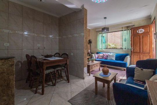 Sala de casa para alugar com 3 quartos, 1000m² em Jardim Pilar, Mauá