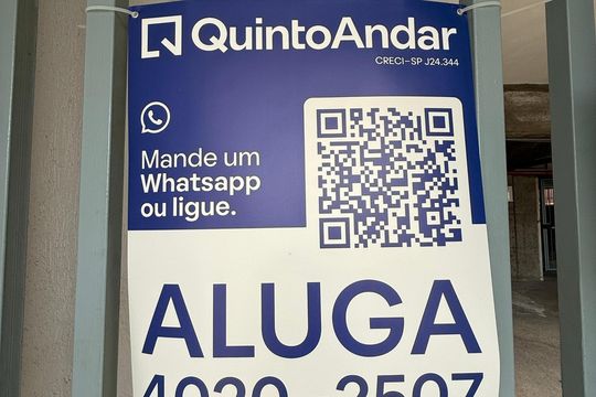 Placa  de apartamento para alugar com 1 quarto, 54m² em Jardim Kida, Guarulhos