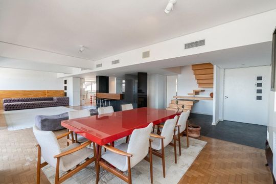 Sala de apartamento à venda com 3 quartos, 164m² em Independência, Porto Alegre