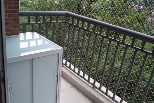 Varanda de apartamento à venda com 2 quartos, 64m² em Vila Castelo, São Paulo