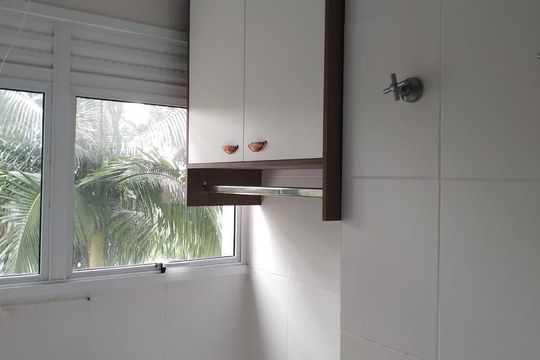 Área de serviço de apartamento à venda com 2 quartos, 64m² em Vila Castelo, São Paulo