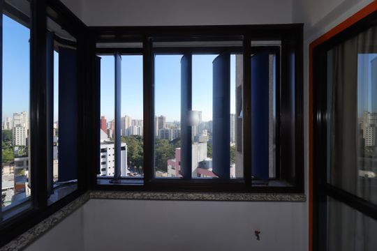Varanda da Suíte 2 de apartamento à venda com 2 quartos, 175m² em Jardim, Santo André