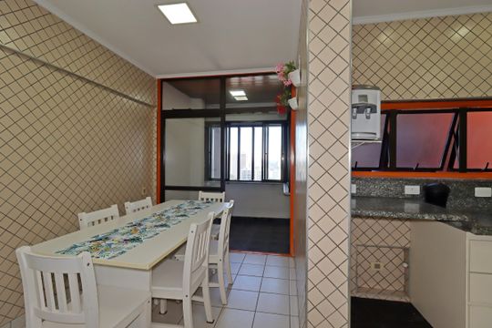 Cozinha de apartamento à venda com 2 quartos, 175m² em Jardim, Santo André