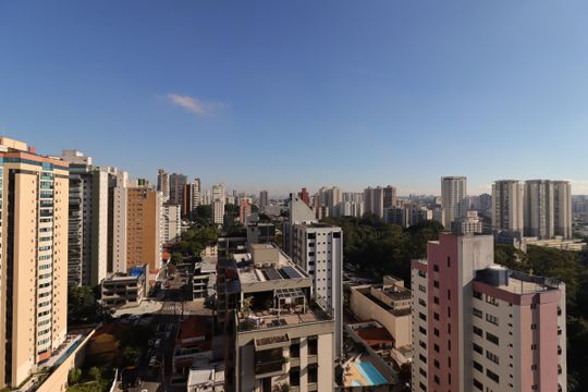 Vista da Suíte 1 de apartamento à venda com 2 quartos, 175m² em Jardim, Santo André