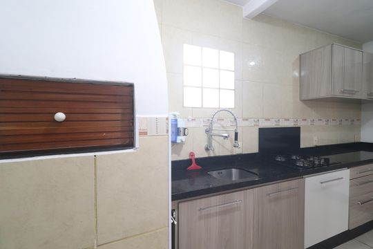 Cozinha de apartamento para alugar com 2 quartos, 81m² em Canudos, Novo Hamburgo