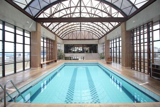 Área comum - Piscina de apartamento para alugar com 1 quarto, 60m² em Independência, Porto Alegre
