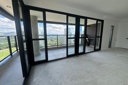 Sala de apartamento à venda com 3 quartos, 112m² em Alphaville Empresarial, Barueri