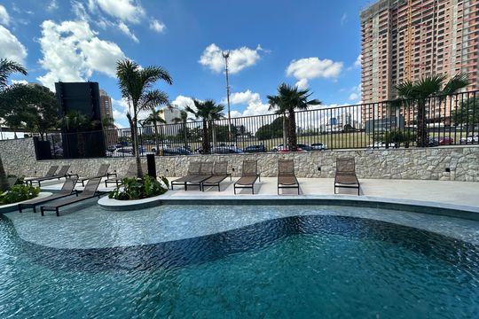 Área comum - Piscina de apartamento à venda com 3 quartos, 112m² em Alphaville Empresarial, Barueri