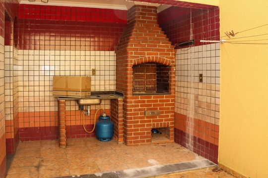 Área comum - Churrasqueira de casa à venda com 4 quartos, 350m² em Vila Curuçá, Santo André