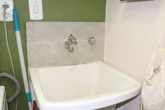 Área de Serviço de kitnet/studio à venda com 1 quarto, 43m² em República, São Paulo