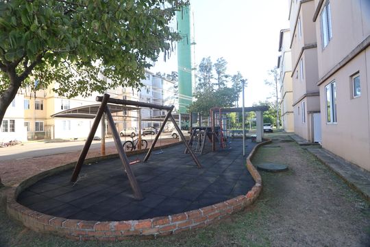 Área comum - Playground de apartamento à venda com 2 quartos, 49m² em Fátima, Canoas