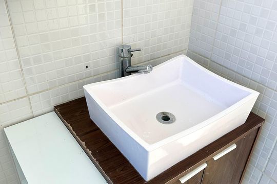 Banheiro de apartamento para alugar com 2 quartos, 53m² em Vila Sadokim, Guarulhos