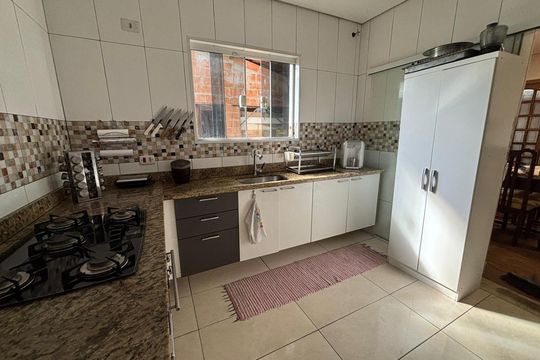 Cozinha - Casa 1 de casa à venda com 3 quartos, 155m² em Vila Humaita, Santo André