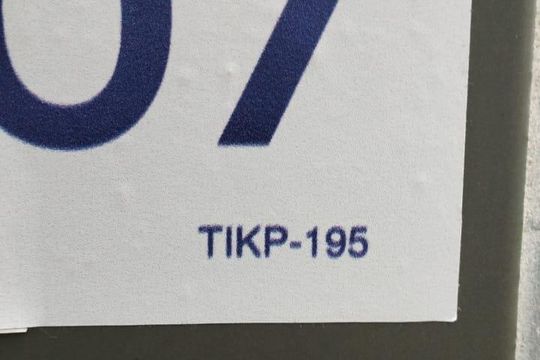 placa instalada TIKP - 195 de apartamento à venda com 3 quartos, 67m² em Buritis, Belo Horizonte
