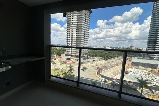 Varanda da Sala de apartamento à venda com 3 quartos, 86m² em Alphaville Empresarial, Barueri