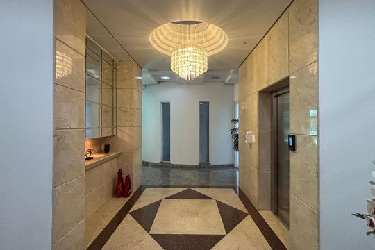Hall de apartamento para alugar com 4 quartos, 216m² em Vila Bastos, Santo André