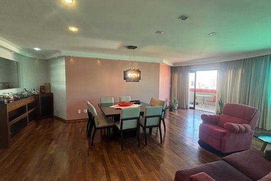 Sala - Sala de Jantar de apartamento para alugar com 4 quartos, 216m² em Vila Bastos, Santo André