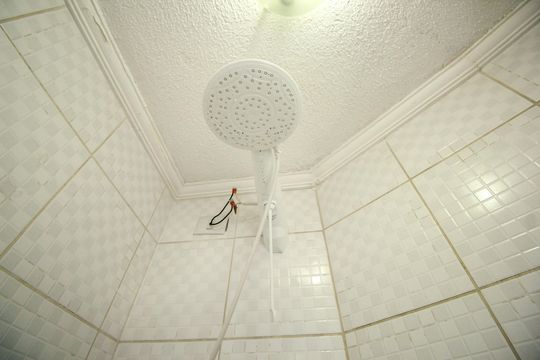 Banheiro da Suíte de casa à venda com 2 quartos, 110m² em Jardim Irene, Santo André