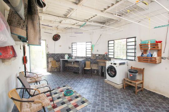 Área de Serviço de casa à venda com 2 quartos, 110m² em Jardim Irene, Santo André