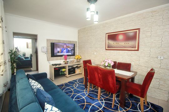 Sala de casa à venda com 2 quartos, 110m² em Jardim Irene, Santo André