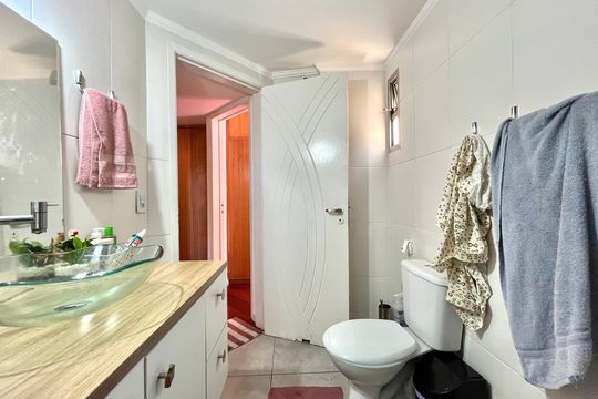 Banheiro de apartamento à venda com 2 quartos, 67m² em Vila Mascote, São Paulo