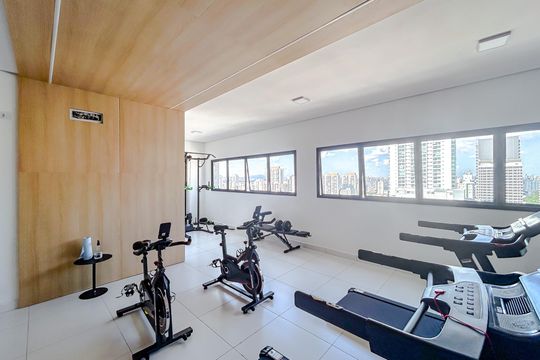 Área comum - Academia de kitnet/studio à venda com 1 quarto, 23m² em Vila Azevedo, São Paulo