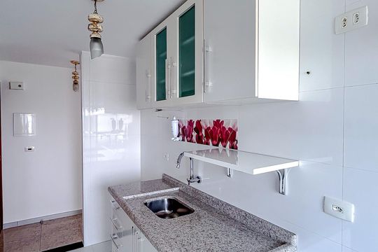 Cozinha de apartamento para alugar com 2 quartos, 47m² em Tatuapé, São Paulo
