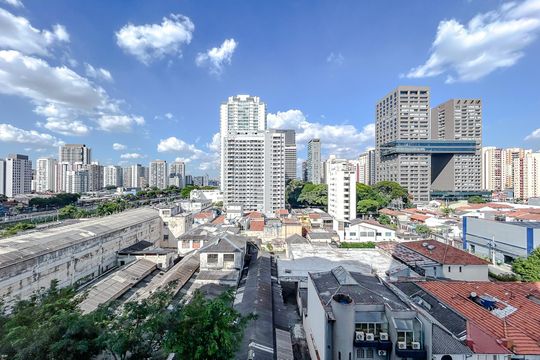 vista de apartamento à venda com 1 quarto, 24m² em Vila Azevedo, São Paulo