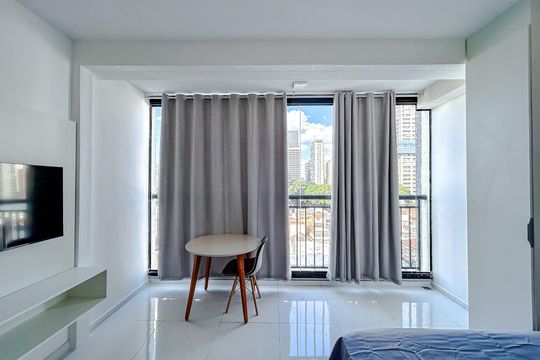 Studio de apartamento para alugar com 1 quarto, 24m² em Vila Azevedo, São Paulo