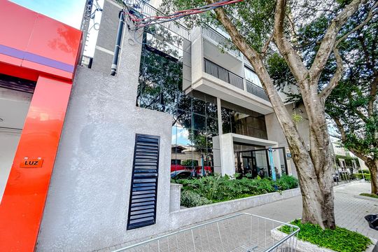 Fachada de apartamento à venda com 1 quarto, 24m² em Vila Azevedo, São Paulo