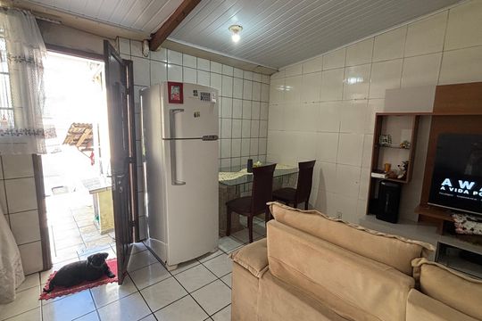 Sala - Cozinha de casa à venda com 4 quartos, 208m² em Parque Erasmo Assunção, Santo André