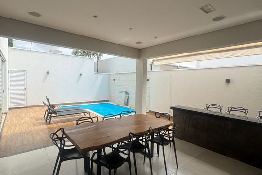 Area lazer de casa de condomínio para alugar com 3 quartos, 221m² em Gávea, Uberlândia