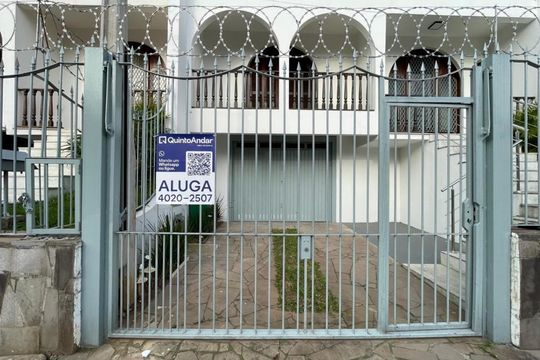 Placa de kitnet/studio para alugar com 1 quarto, 28m² em Centro, São Leopoldo