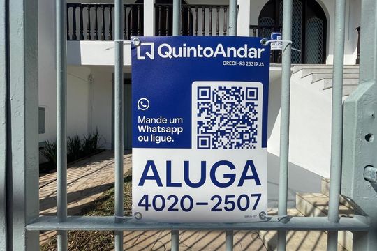 Placa Cod.SWUA-127 de kitnet/studio para alugar com 1 quarto, 25m² em Centro, São Leopoldo